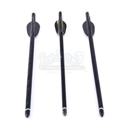 Lot # 33: Stick's Set of Three Metal and Rubber Crossbow Bolts