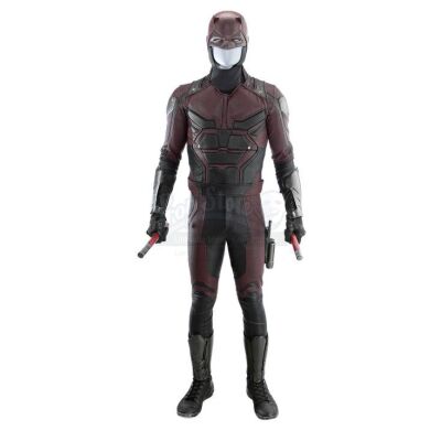Lot # 116: Matt Murdock's Red First Iteration Daredevil Costume