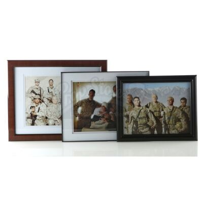 Lot # 219: Frank Castle's Marine Days Photos with Frames