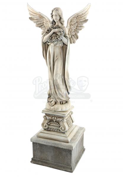 Lot # 383: Church Angel Statue - Price Estimate: $600 - $800