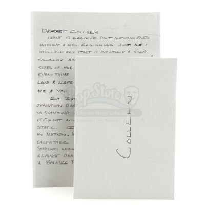 Lot # 891: Colleen Wing's Letter