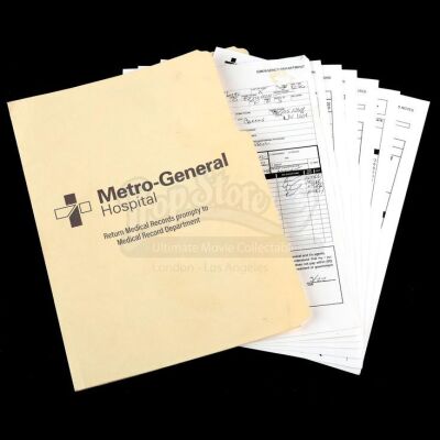 Lot # 110: MARVEL'S JESSICA JONES (TV SERIES) - Jessica Jones' Metro-General Hospital File