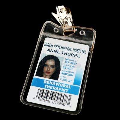 Lot # 165: MARVEL'S JESSICA JONES (TV SERIES) - Jessica Jones' Fake Clip-On Hospital Badge