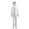 Lot # 90: Marvel's The Defenders (TV Series) - Sowande's White Suit Costume and Ring