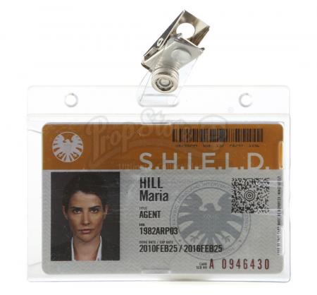 Lot #33 - Marvel's Agents of S.H.I.E.L.D. - Maria Hill's S.H.I.E.L.D. ID Card