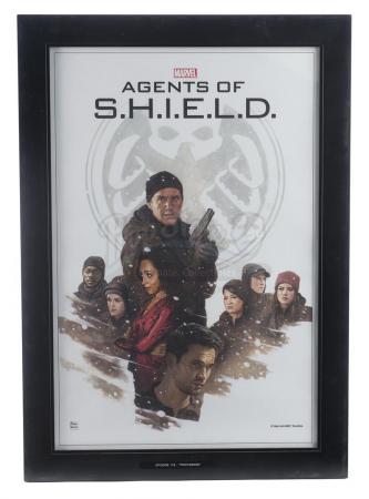 Lot #41 - Marvel's Agents of S.H.I.E.L.D. - Set of Six Framed Season 1 Production Office Prints - 3