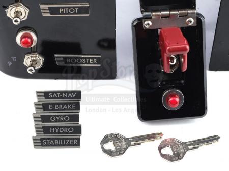 Lot #43 - Marvel's Agents of S.H.I.E.L.D. - L.O.L.A.'s Light-Up Dashboard Components, Keys, and License Plates - 3