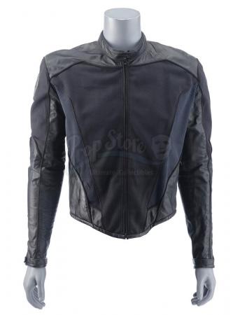 Lot #49 - Marvel's Agents of S.H.I.E.L.D. - Mike Peterson's Stunt Bloody S.H.I.E.L.D. Field Jacket with Knife Wound