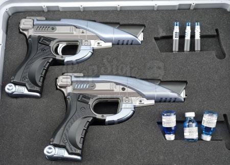 Lot #51 - Marvel's Agents of S.H.I.E.L.D. - Two Night-Night Pistols in Case with Bullet Parts - 2