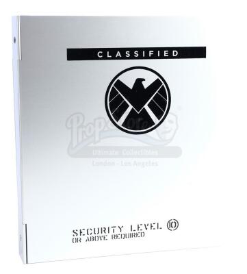 Lot #61 - Marvel's Agents of S.H.I.E.L.D. - Phil Coulson's Level 10 S.H.I.E.L.D. Binder