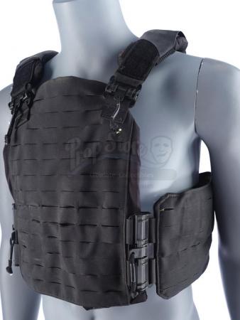 Lot #68 - Marvel's Agents of S.H.I.E.L.D. - Grant Ward's Tactical Vest and Bloodied Stunt I.C.E.R. Pistol - 5