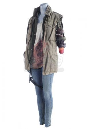 Lot #81 - Marvel's Agents of S.H.I.E.L.D. - Isabelle 'Izzy' Hartley's Bloodied Death Costume - 3