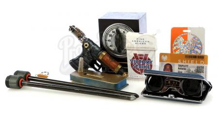 Lot #93 - Marvel's Agents of S.H.I.E.L.D. - Antoine 'Trip' Triplett's Antique Spy Gadgets and ID Cards - 3